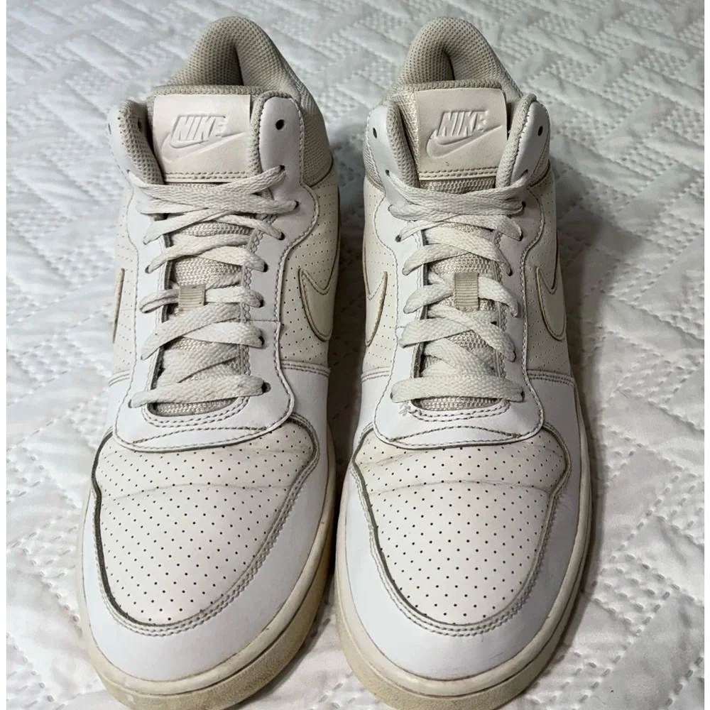 Nike Court Borough Men White High Top Trendy Stylish Sneakers Size 8.5 - Picture 7 of 8
